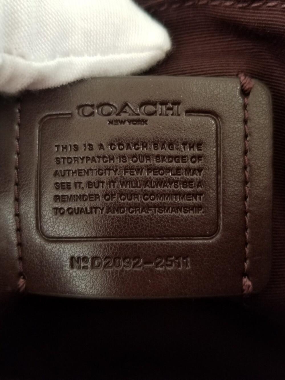 Coach Jes Messenger Bag Varsity Stripe Crossbody - Picture 11 of 15